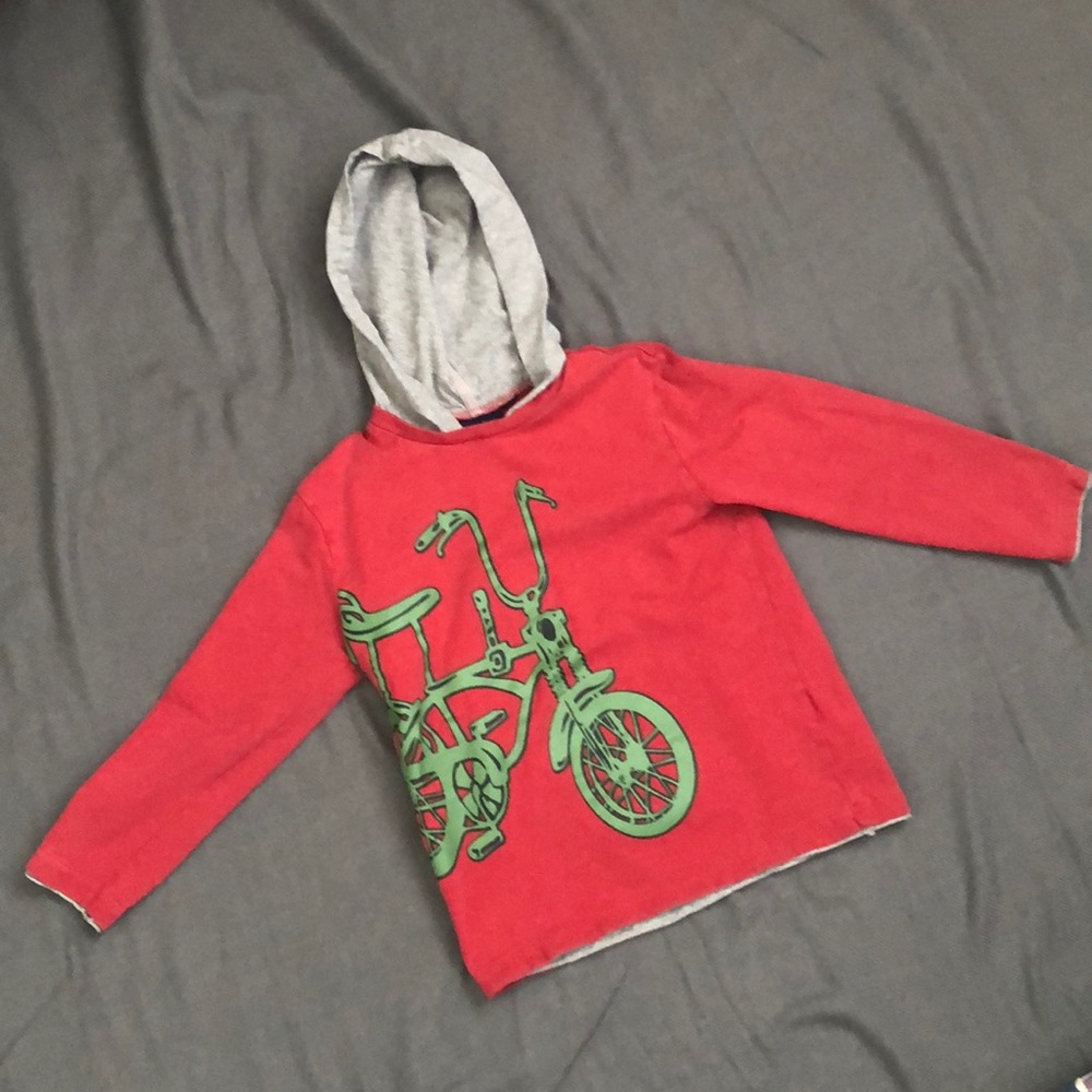 Mini Boden Boys’ Bike Hoodie